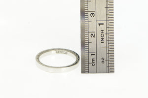 18K Tacori 2.9mm Designer Scalloped Wedding Band Ring White Gold