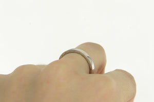 18K Tacori 2.9mm Designer Scalloped Wedding Band Ring White Gold