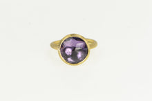 Load image into Gallery viewer, 18K Marco Bicego Jaipur Amethyst Stackable Ring Yellow Gold