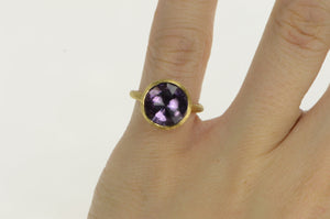 18K Marco Bicego Jaipur Amethyst Stackable Ring Yellow Gold