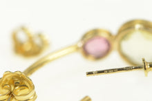 Load image into Gallery viewer, 18K Marco Bicego Jaipur Citrine Amethyst Hoop Earrings Yellow Gold