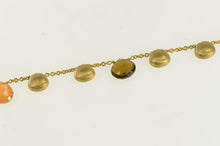 Load image into Gallery viewer, 18K Marco Bicego Tear Drop Quartz Citrine Bracelet 7&quot; Yellow Gold