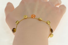 Load image into Gallery viewer, 18K Marco Bicego Tear Drop Quartz Citrine Bracelet 7&quot; Yellow Gold