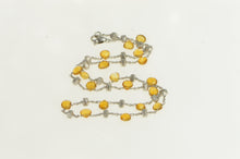 Load image into Gallery viewer, 18K Marco Bicego Paradise Citrine Chain Designer Necklace 15.5&quot; White Gold