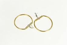 Load image into Gallery viewer, 18K Roberto Coin Classica Parisienne Diamond Earrings Yellow Gold