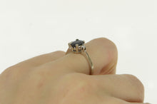 Load image into Gallery viewer, 14K 1.35 Ctw Natural Sapphire Diamond Engagement Ring White Gold