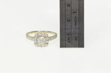 Load image into Gallery viewer, 14K 1.81 Ctw Cushion Diamond Halo Engagement Ring White Gold