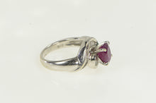 Load image into Gallery viewer, 18K 2.60 Ctw Natural Ruby Baguette F, VS Diamond Ring White Gold