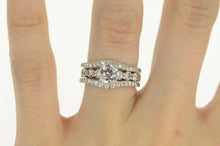 Load image into Gallery viewer, Platinum 2.30 Ctw Diamond Engagement Bridal Set Ring