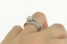 Load image into Gallery viewer, Platinum 2.30 Ctw Diamond Engagement Bridal Set Ring