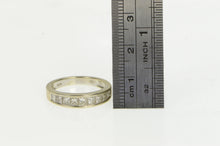 Load image into Gallery viewer, 14K 1.00 Ctw Diamond Princess Wedding Band Ring White Gold