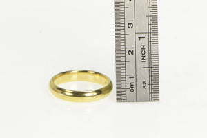 18K 4.6mm Tiffany & Co Wedding Band Ring Yellow Gold