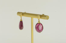 Load image into Gallery viewer, 18K Marco Bicego Jaipur Purple Tourmaline Earrings Yellow Gold