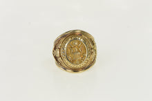 Load image into Gallery viewer, 10K US Army Air Forces Pilot Officer Class Ring Yellow Gold