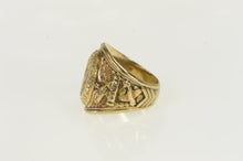 Load image into Gallery viewer, 10K US Army Air Forces Pilot Officer Class Ring Yellow Gold