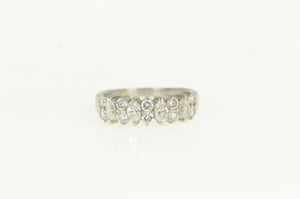 Platinum 1.10 Ctw Marquise Diamond Wedding Ring