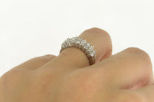 Load image into Gallery viewer, Platinum 1.10 Ctw Marquise Diamond Wedding Ring