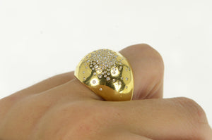 18K 1.00 Ctw Ippolita Diamond Pave Dome Ring Yellow Gold