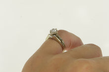 Load image into Gallery viewer, 18K 0.49 Ct Diamond Solitaire Engagement Ring White Gold