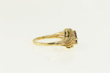 Load image into Gallery viewer, 14K Marquise Ruby Diamond Halo Bypass Ring Yellow Gold