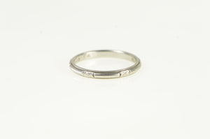 Platinum 2.2mm Art Deco Ornate Wedding Band Ring