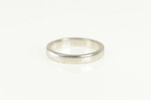 Load image into Gallery viewer, Platinum 3.7mm Vintage Classic Wedding Band Ring