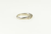 Load image into Gallery viewer, Platinum Art Deco Orange Blossom Wedding Band Ring