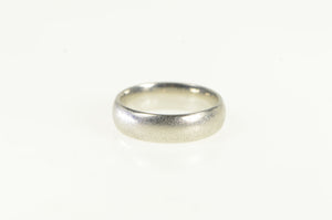 Platinum 5.0mm Vintage Classic Wedding Band Ring