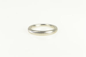 Platinum 3.2mm Classic Rounded Wedding Band Ring
