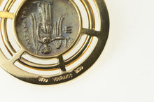 Load image into Gallery viewer, 18K Vourakis Ancient Greek Coin Cable Link Key Chain Yellow Gold