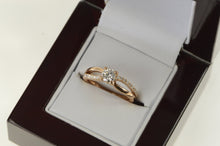 Load image into Gallery viewer, 14K 0.60 Ctw Diamond Classic Engagement Ring Rose Gold