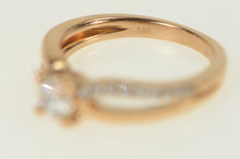 Load image into Gallery viewer, 14K 0.60 Ctw Diamond Classic Engagement Ring Rose Gold