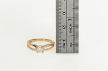 Load image into Gallery viewer, 14K 0.60 Ctw Diamond Classic Engagement Ring Rose Gold