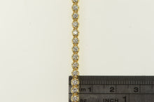Load image into Gallery viewer, 14K 2.30 Ctw Diamond Classic Vintage Tennis Bracelet 6&quot; Yellow Gold