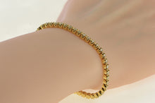 Load image into Gallery viewer, 14K 2.30 Ctw Diamond Classic Vintage Tennis Bracelet 6&quot; Yellow Gold