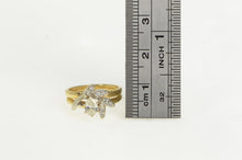 Load image into Gallery viewer, 14K 0.40 Ctw Pear Diamond Bridal Engagement Ring Yellow Gold