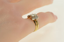 Load image into Gallery viewer, 14K 0.40 Ctw Pear Diamond Bridal Engagement Ring Yellow Gold