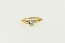 Load image into Gallery viewer, 14K Victorian 0.70Ct OMC Diamond Engagement Ring Yellow Gold