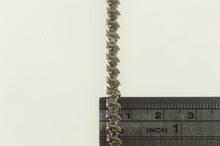 Load image into Gallery viewer, 14K 2.00 Ctw Blue Treated Diamond Tennis Bracelet 6.75&quot; White Gold