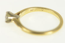 Load image into Gallery viewer, 14K 1940&#39;s 0.25 Ct Diamond Engagement Ring Yellow Gold