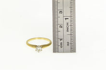 Load image into Gallery viewer, 14K 1940&#39;s 0.25 Ct Diamond Engagement Ring Yellow Gold