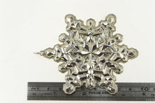 Load image into Gallery viewer, Sterling Silver 1971 Gorham Sterling Snow Flake Christmas Ornament