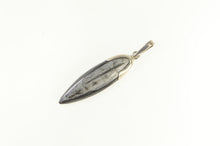 Load image into Gallery viewer, Sterling Silver Authentic Orthoceras Cephalopod Fossil Pendant
