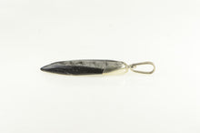 Load image into Gallery viewer, Sterling Silver Authentic Orthoceras Cephalopod Fossil Pendant