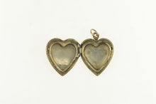 Load image into Gallery viewer, Gold Filled Puffy Engravable Heart Locket Pendant