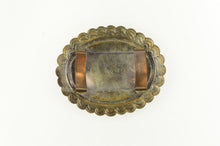 Load image into Gallery viewer, Sterling Silver Southwestern Ornate Stamped Belt Loop