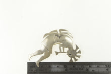 Load image into Gallery viewer, Sterling Silver Kokopelli Hopi Fertility Symbol Pin/Brooch