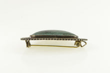 Load image into Gallery viewer, Sterling Silver Chrysocolla Vintage Southwestern Oval Pin/Brooch