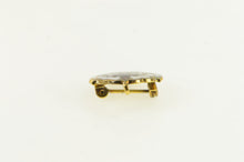 Load image into Gallery viewer, 10K Cross Crown Sunday School Uncas Lapel Pin/Brooch Yellow Gold