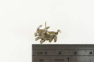 Sterling Silver John Hardy Ox Chinese Zodiac Lapel Pin/Brooch